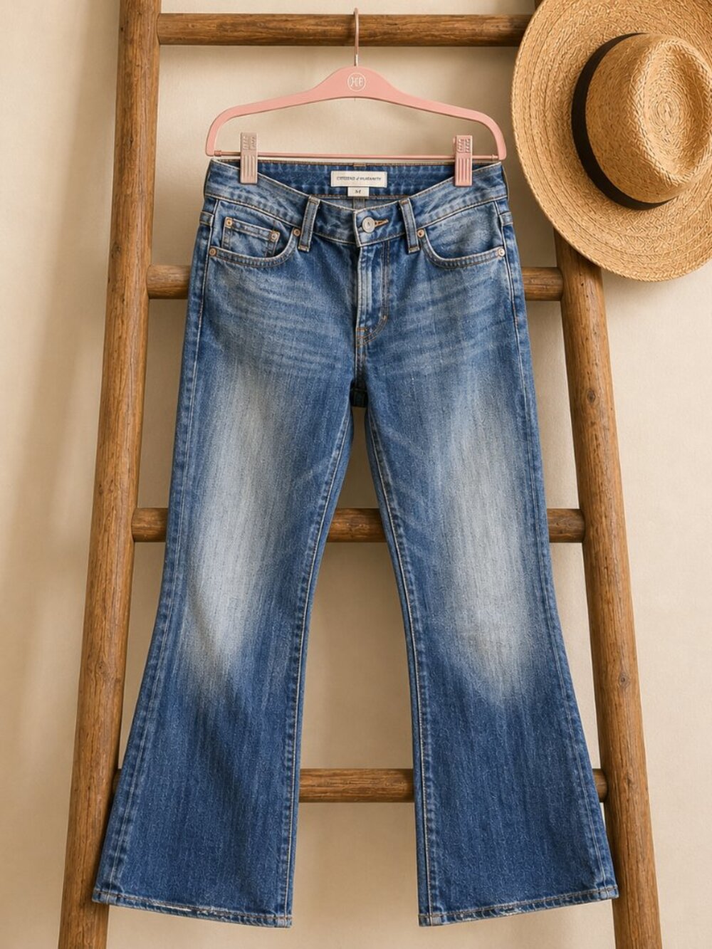 Citizens of Humanity Kelly Low Rise Bootcut Jeans Medium Wash Size 27